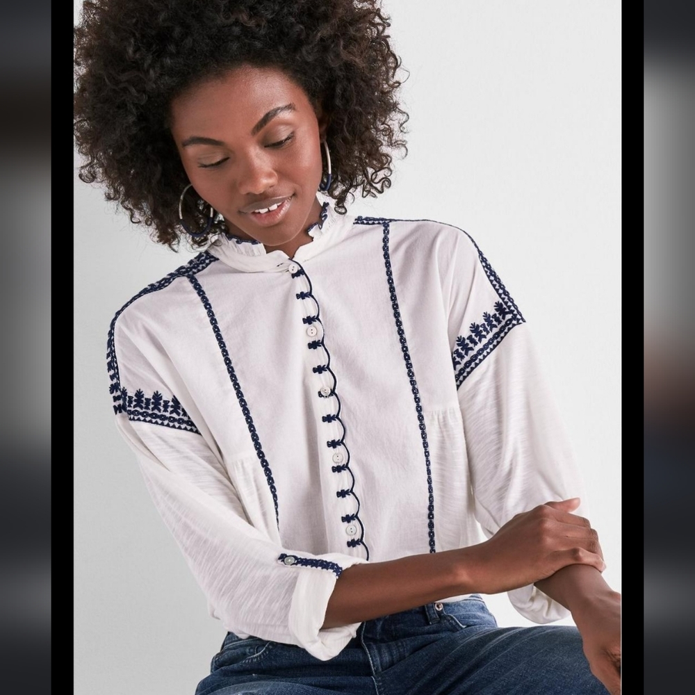 Lucky Brand long sleeve blouse